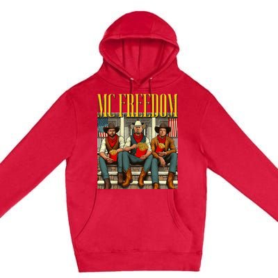 Trump Mc Freedom Funny Trump 2024 Christmas Premium Pullover Hoodie