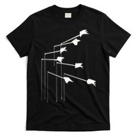 The Modest Float On Cool Vector Work Art T-Shirt