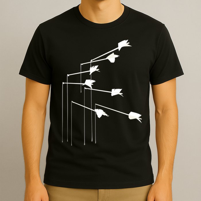 The Modest Float On Cool Vector Work Art T-Shirt