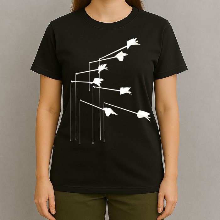 The Modest Float On Cool Vector Work Art T-Shirt