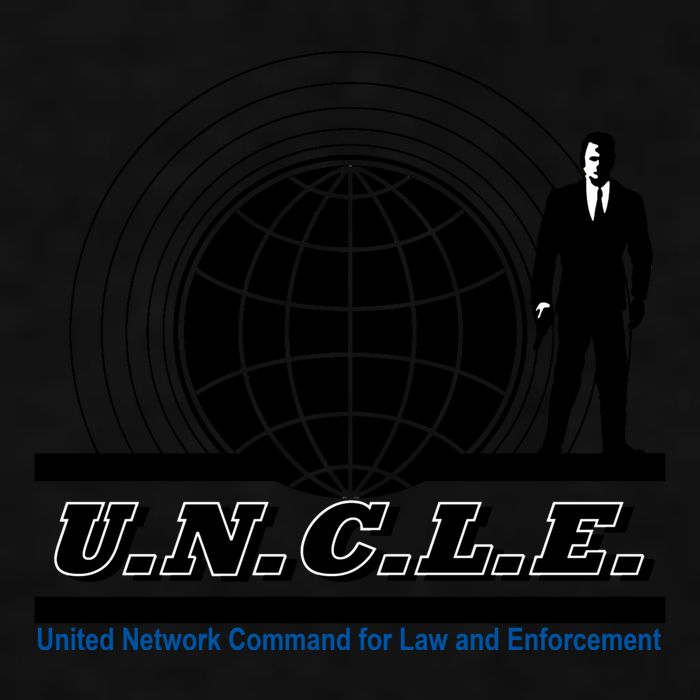 The Man From U.N.C.L.E Uncle Funny Ladies PosiCharge Tri-Blend Wicking Tank