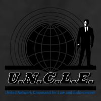 The Man From U.N.C.L.E Uncle Funny 7 Panel Mesh Trucker Snapback Hat