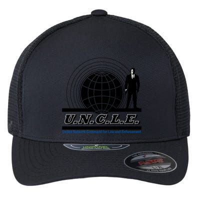 The Man From U.N.C.L.E Uncle Funny Flexfit Unipanel Trucker Cap