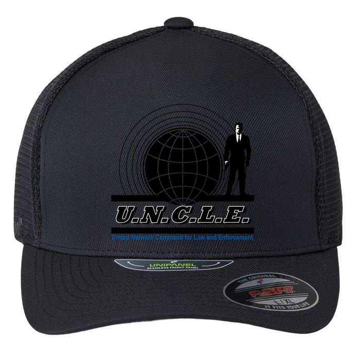 The Man From U.N.C.L.E Uncle Funny Flexfit Unipanel Trucker Cap