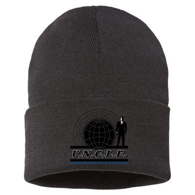 The Man From U.N.C.L.E Uncle Funny Sustainable Knit Beanie