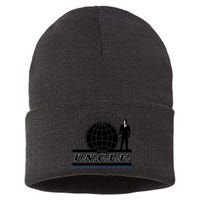 The Man From U.N.C.L.E Uncle Funny Sustainable Knit Beanie