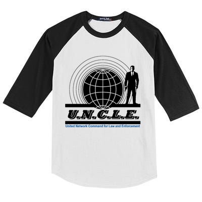 The Man From U.N.C.L.E Uncle Funny Kids Colorblock Raglan Jersey