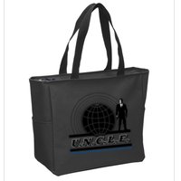 The Man From U.N.C.L.E Uncle Funny Zip Tote Bag