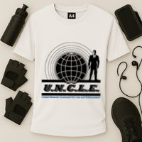 The Man From U.N.C.L.E Uncle Funny Cooling Performance Crew T-Shirt