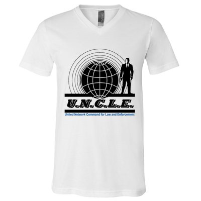 The Man From U.N.C.L.E Uncle Funny V-Neck T-Shirt