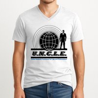 The Man From U.N.C.L.E Uncle Funny V-Neck T-Shirt
