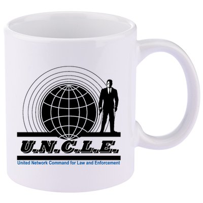 The Man From U.N.C.L.E Uncle Funny 11oz C Handle Ceramic Mug