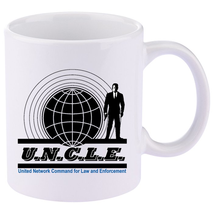 The Man From U.N.C.L.E Uncle Funny 11oz C Handle Ceramic Mug