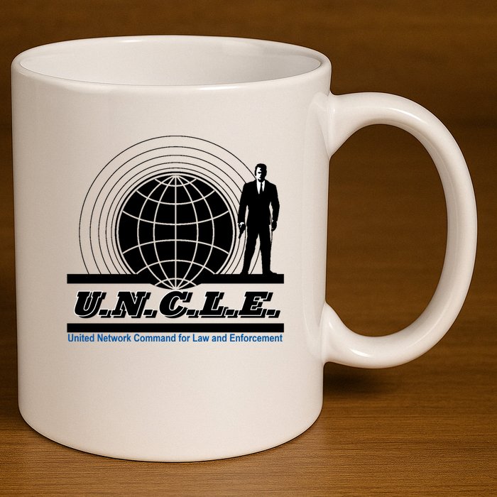 The Man From U.N.C.L.E Uncle Funny 11oz C Handle Ceramic Mug