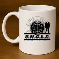 The Man From U.N.C.L.E Uncle Funny 11oz C Handle Ceramic Mug