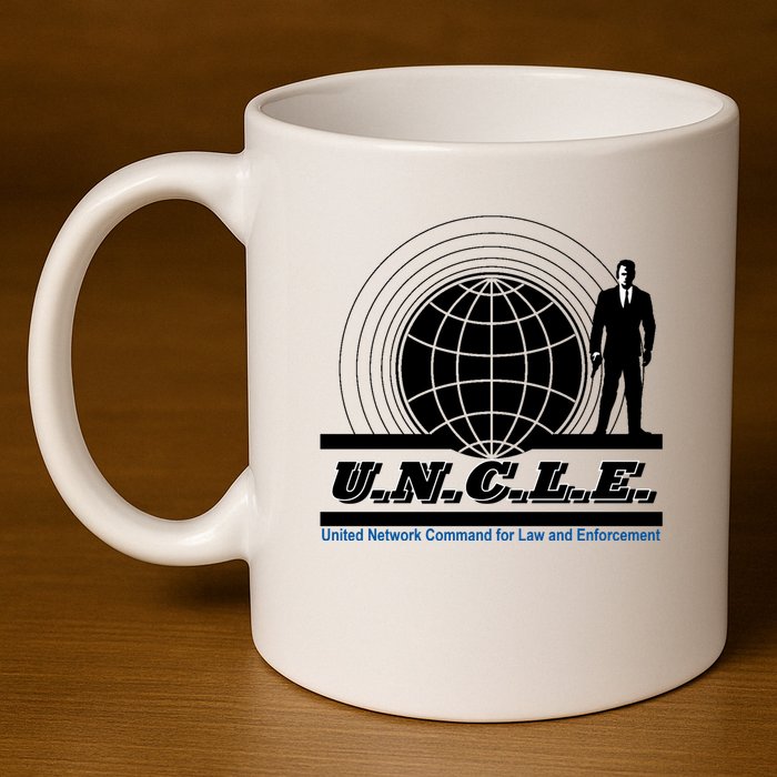 The Man From U.N.C.L.E Uncle Funny 11oz C Handle Ceramic Mug
