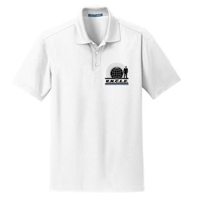 The Man From U.N.C.L.E Uncle Funny Dry Zone Grid Polo