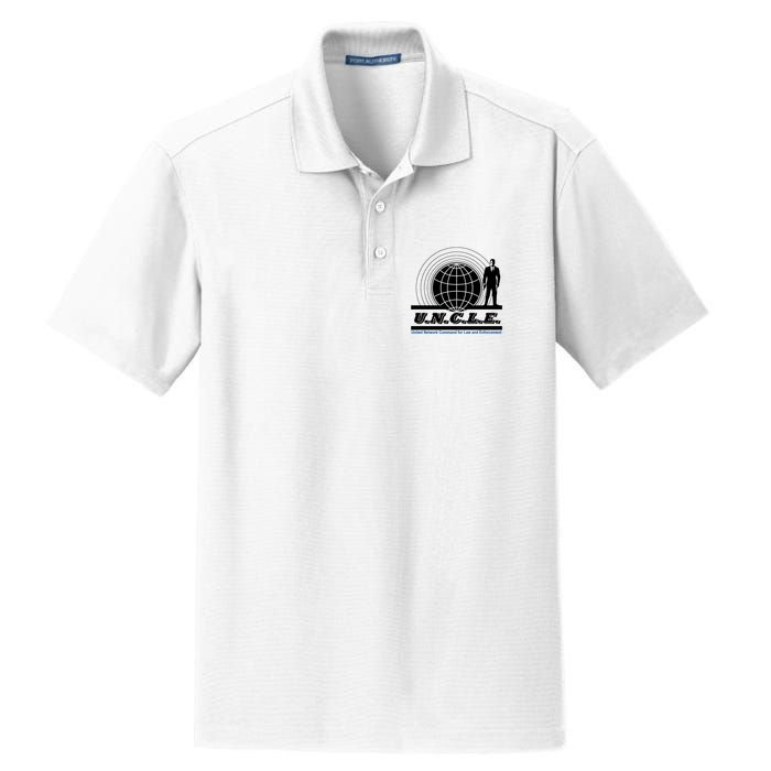 The Man From U.N.C.L.E Uncle Funny Dry Zone Grid Polo
