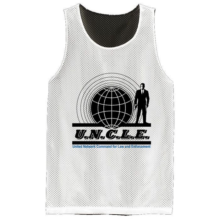 The Man From U.N.C.L.E Uncle Funny Mesh Reversible Basketball Jersey Tank