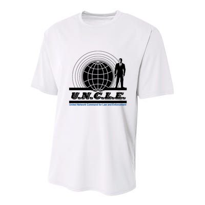 The Man From U.N.C.L.E Uncle Funny Youth Performance Sprint T-Shirt