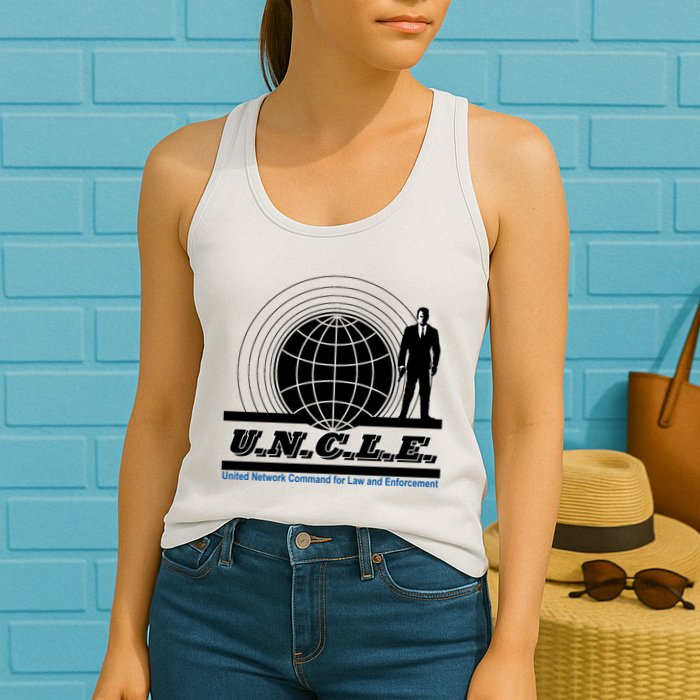 The Man From U.N.C.L.E Uncle Funny Womens Tank Top