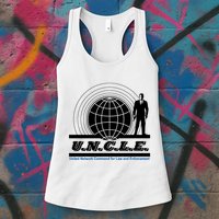 The Man From U.N.C.L.E Uncle Funny Womens Tank Top