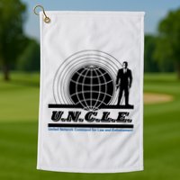 The Man From U.N.C.L.E Uncle Funny Golf Towel