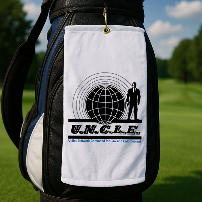 The Man From U.N.C.L.E Uncle Funny Golf Towel