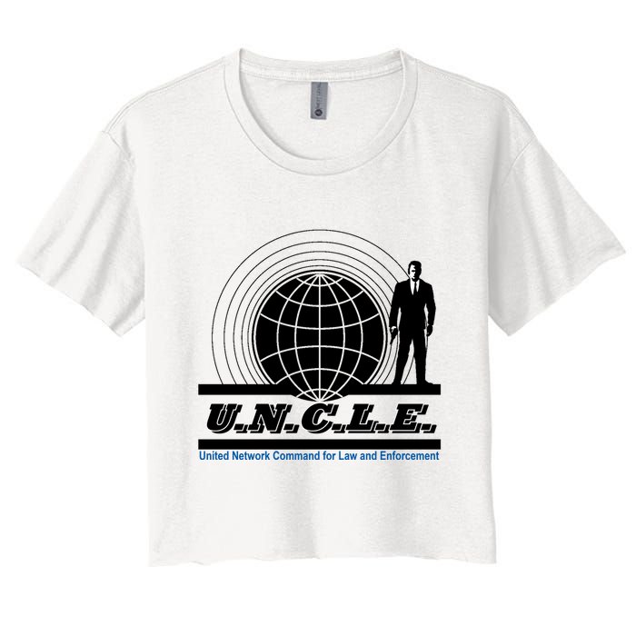 The Man From U.N.C.L.E Uncle Funny Crop Top