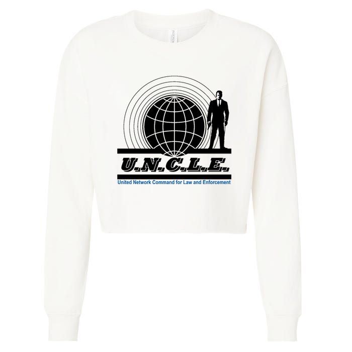 The Man From U.N.C.L.E Uncle Funny Cropped Pullover Crew