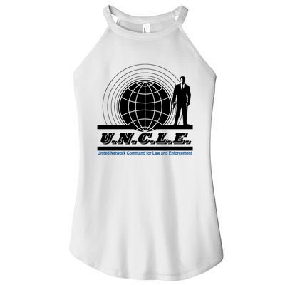 The Man From U.N.C.L.E Uncle Funny Women's Perfect Tri Rocker Tank