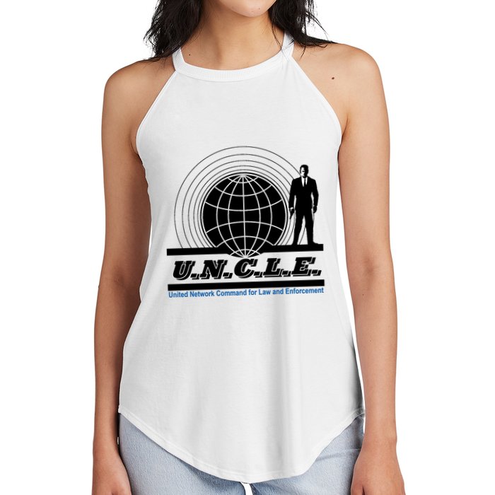 The Man From U.N.C.L.E Uncle Funny Women's Perfect Tri Rocker Tank