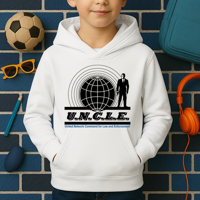 The Man From U.N.C.L.E Uncle Funny Kids Hoodie