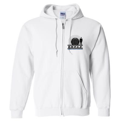 The Man From U.N.C.L.E Uncle Funny Full Zip Hoodie
