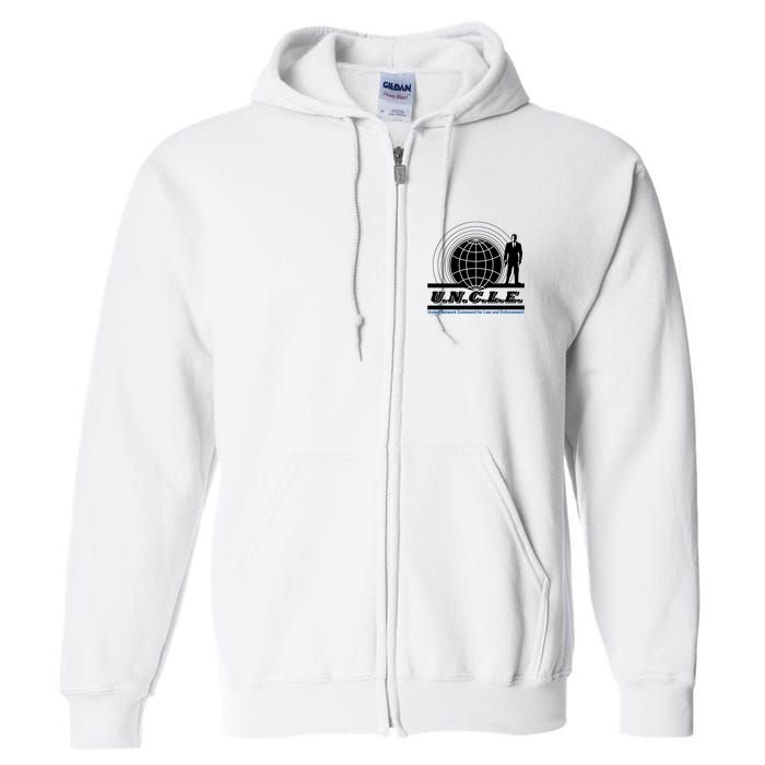 The Man From U.N.C.L.E Uncle Funny Full Zip Hoodie