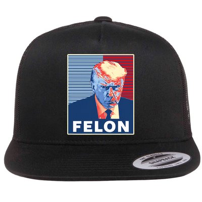 Trump Mugshot First American President Felon Flatbill Hat