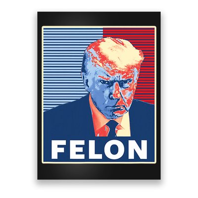 Trump Mugshot First American President Felon Poster