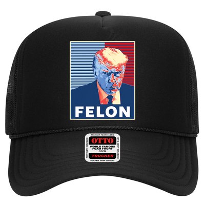 Trump Mugshot First American President Felon Trucker Hat