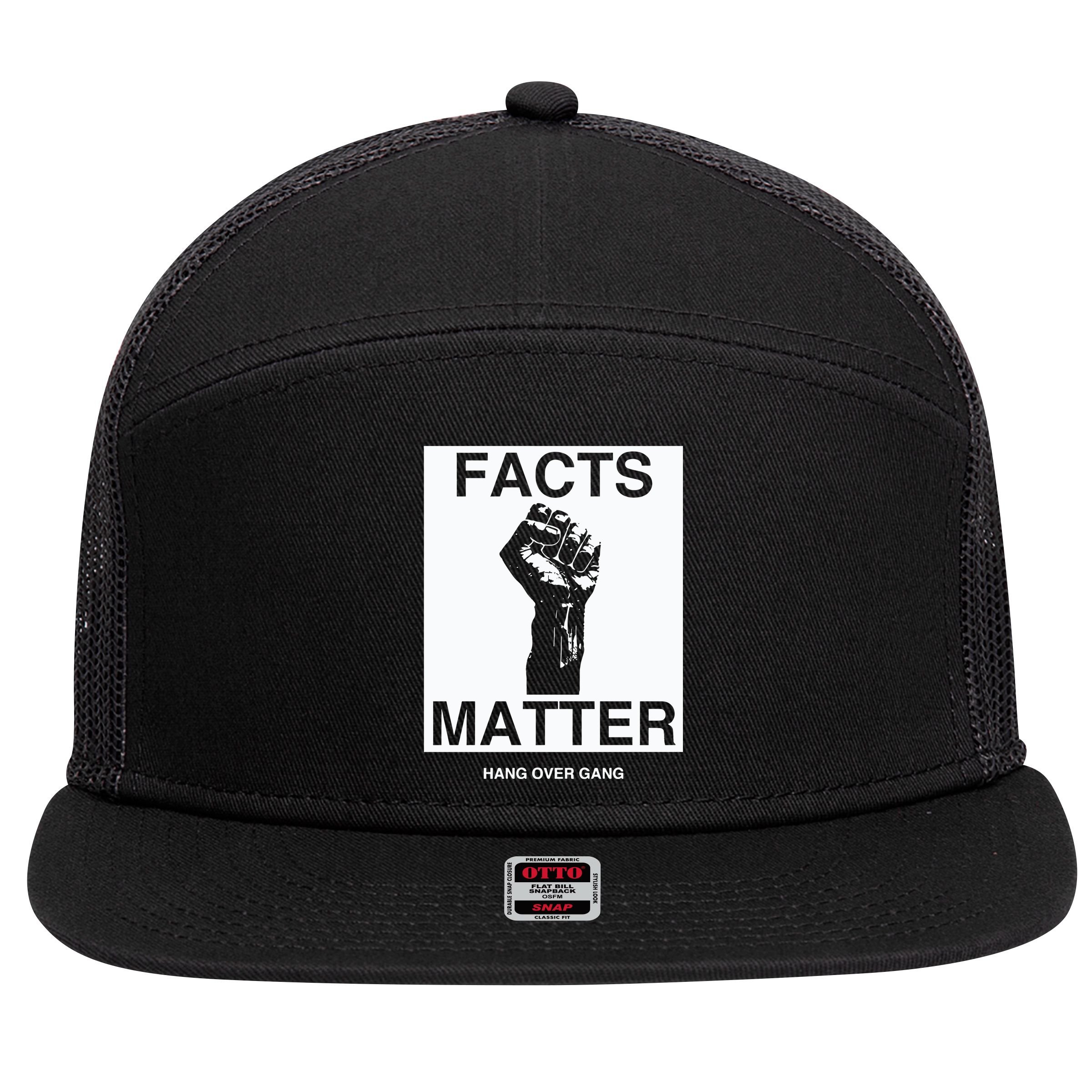 Tom Macdonald Facts Matter Hang Over Gang 7 Panel Mesh Trucker Snapback Hat