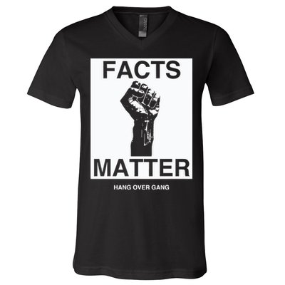 Tom Macdonald Facts Matter Hang Over Gang V-Neck T-Shirt