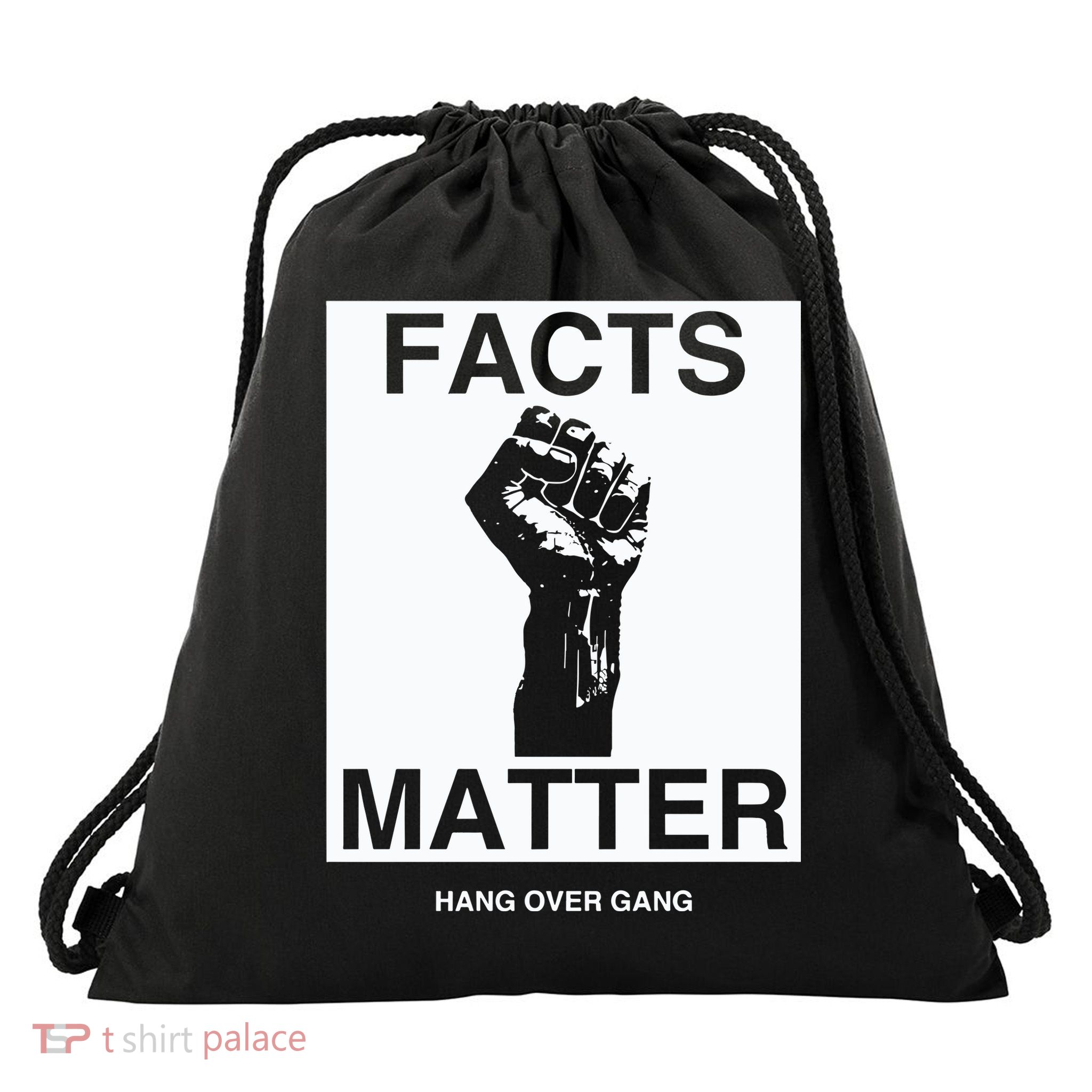 Tom Macdonald Facts Matter Hang Over Gang Drawstring Bag