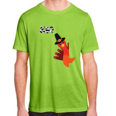 Turkey Moo Funny Thanksgiving Adult ChromaSoft Performance T-Shirt