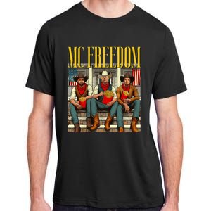 Trump Mc Freedom Funny Trump 2024 Christmas Adult ChromaSoft Performance T-Shirt