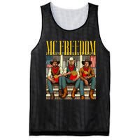 Trump Mc Freedom Funny Trump 2024 Christmas Mesh Reversible Basketball Jersey Tank