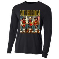 Trump Mc Freedom Funny Trump 2024 Christmas Cooling Performance Long Sleeve Crew