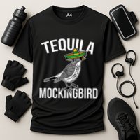 Tequila Mockingbird Funny Design Cooling Performance Crew T-Shirt