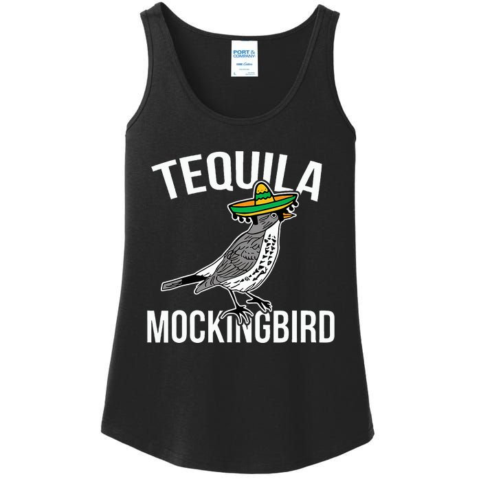 Tequila Mockingbird Funny Design Ladies Essential Tank