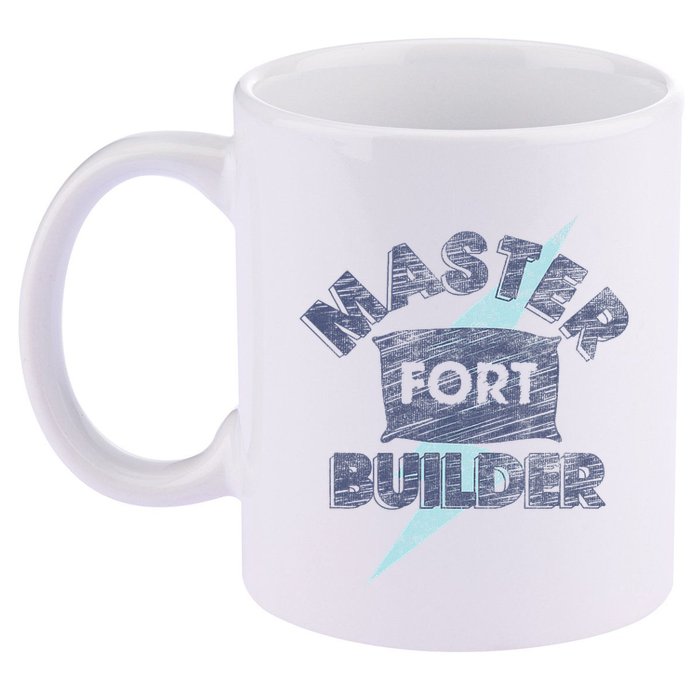 Trendy Master Fort Builder Pillow 11oz C Handle Ceramic Mug