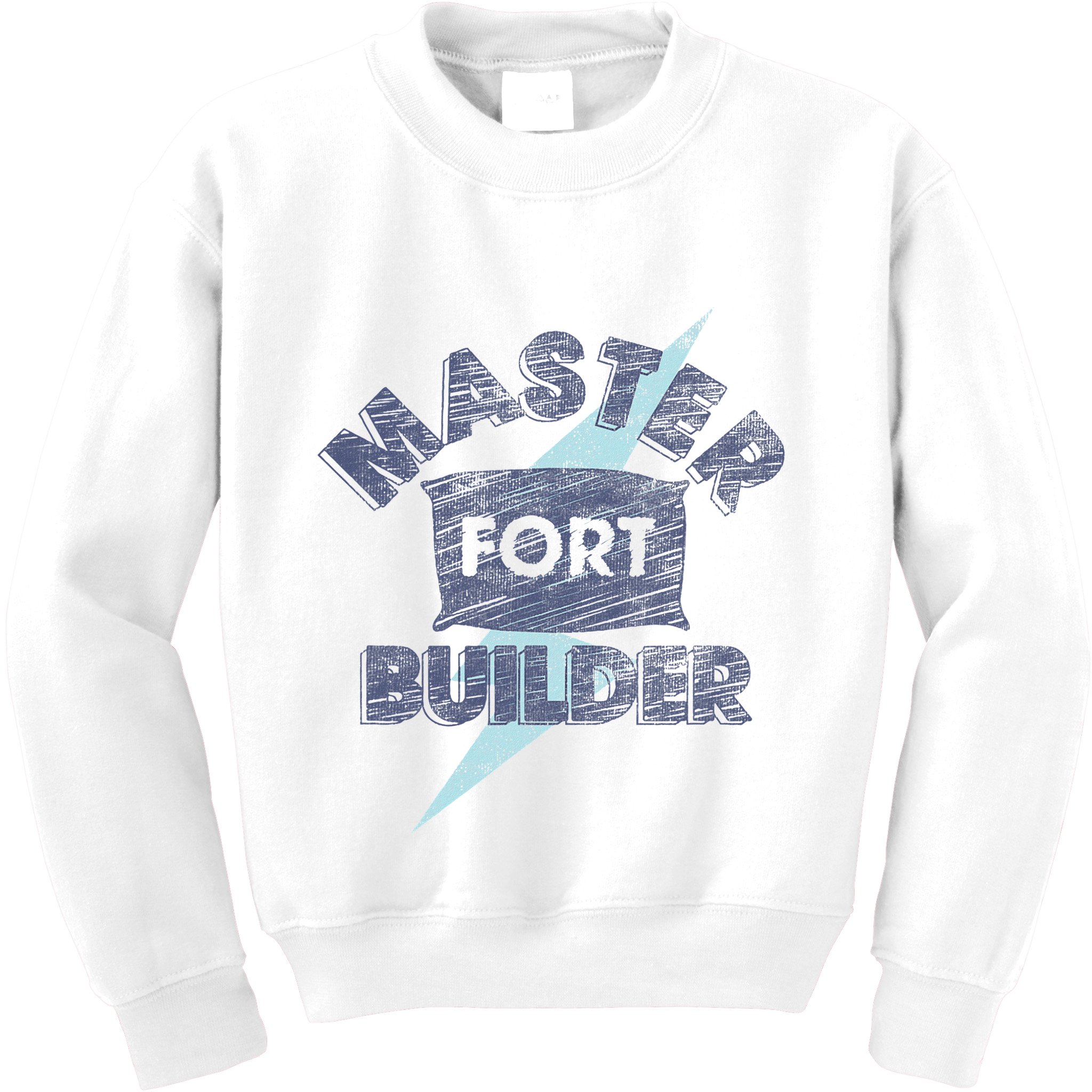Trendy Master Fort Builder Pillow Kids Sweatshirt
