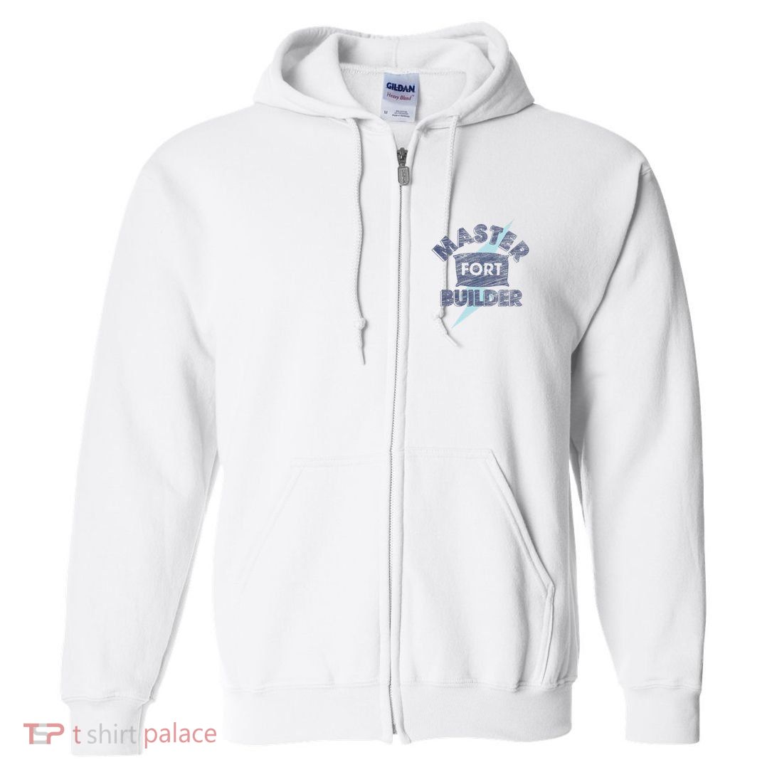Trendy Master Fort Builder Pillow Full Zip Hoodie